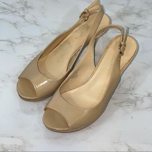 Nine west peep toe sandals